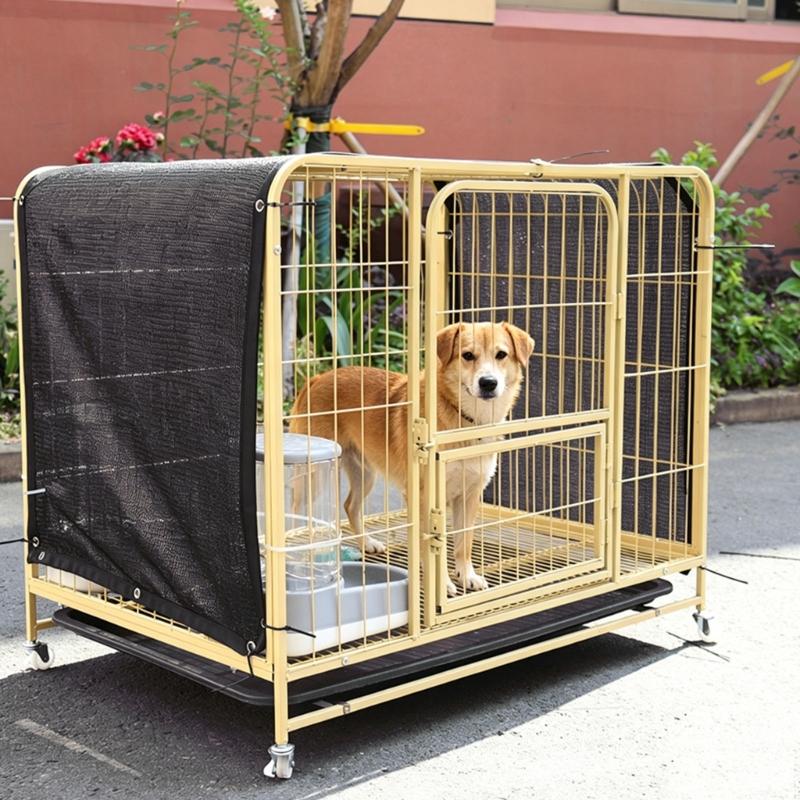 Außenkennel Sonnenschutzabdeckung Haustiergehege Sichtschutz für Haustiergehege und Geflügelunterstand, Sonnenschutz-Gewebe für Seiten- oder Dachbeschattung