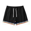 Stylish Men's Swim Shorts with Rainbow Hem, Quick-Dry Fabric, for Beach, Pool, Gym Model LZF250300, Sizes S-XXL