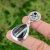 Zebra Jasper Gemstone Black Onyx 925 Sterling Silver New Mermaid Pendant Jewelry
