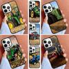 Farm Vehicle Tractor Phone Case For iPhone 17 Air 11 12 13 14 15 16 Pro Max Cover For iPhone 17 Air Max 5 Plus Coque Shell