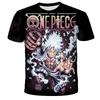 Anime One Piece Boy T-shirt Cosplay Luffy Men Cartoon Short-sleeved Cool Top Boy Loose Mens Clothing Casual T-shirt
