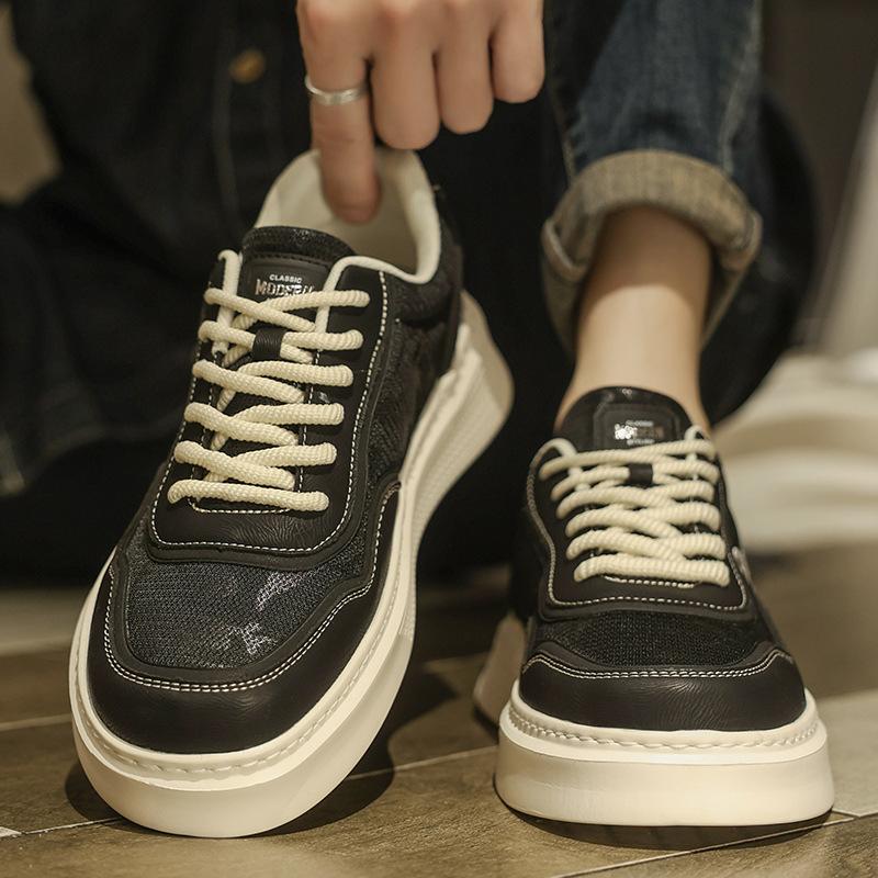 New low-top casual thick baseplate shoes high-quality soft-soled non-slip sports shoes