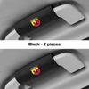 Car Handle Protection Case Suede Cover For Fiat Abarth 695 595 500 124 125 500C Series Car Roof Armrest Inner Door Pull Cover