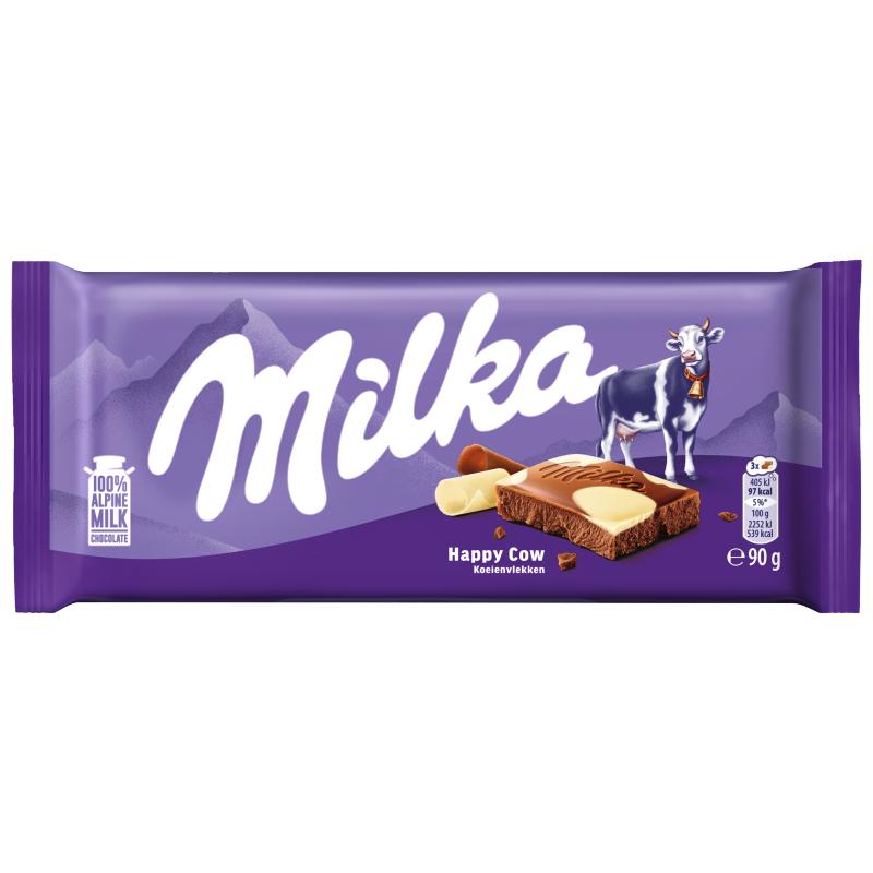 Milka Happy Cow Milk Chocolate 90 G