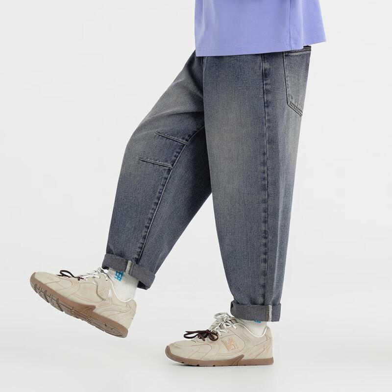 Boy's Loose Straight Fit Denim Jeans
