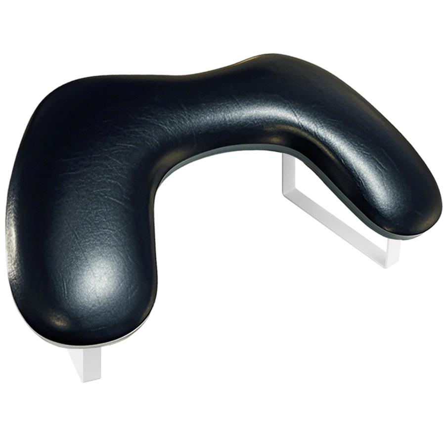 Velvet Butterfly Nest - Gel Manicure Throne with Magnetic Lamp Dock (Swipe-Proof PU Platform + Hidden Brush Holster)