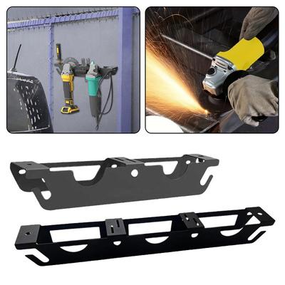 Estante de almacenamiento para amoladora angular Soporte para amoladora que ahorra espacio con colgador de cable Estante para amoladora angular Soporte resistente para pulidora