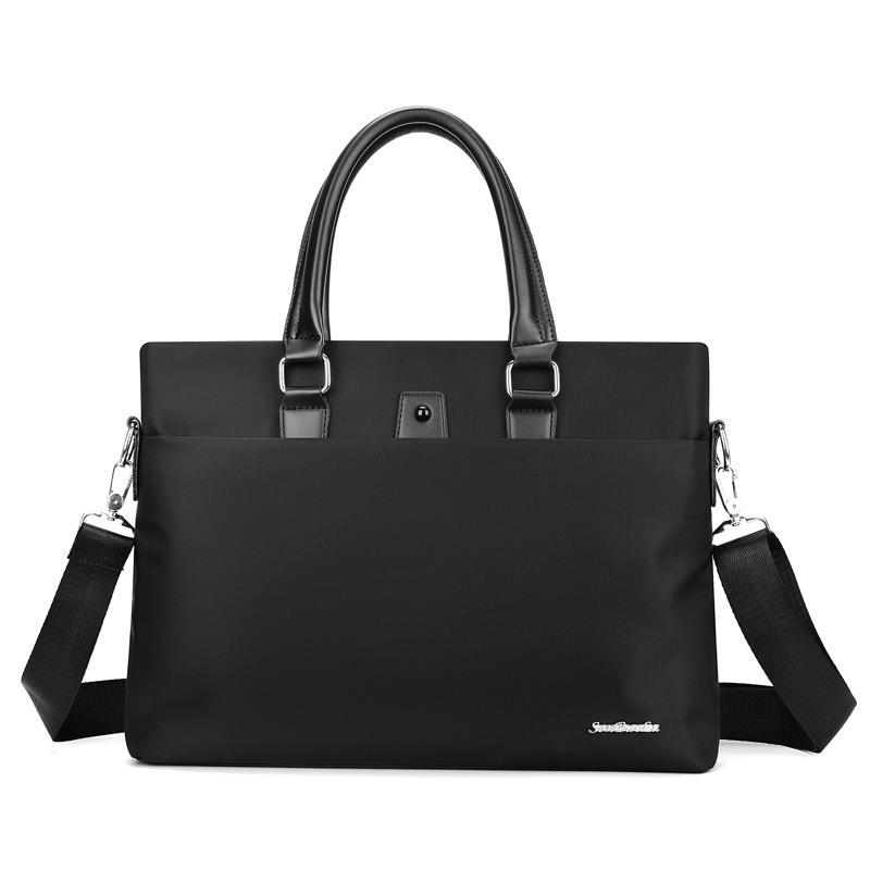 New Crossbody Handbag Business Briefcase Casual File Computer Bag Canvas Bag Oxford Cloth Shoulder Bag