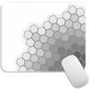 Geometric Standard Anime Mouse Pad Hexagon Edge Stitched Small Gaming Mousepad Travel Mouse Mat Non-Slip Office Mousemats