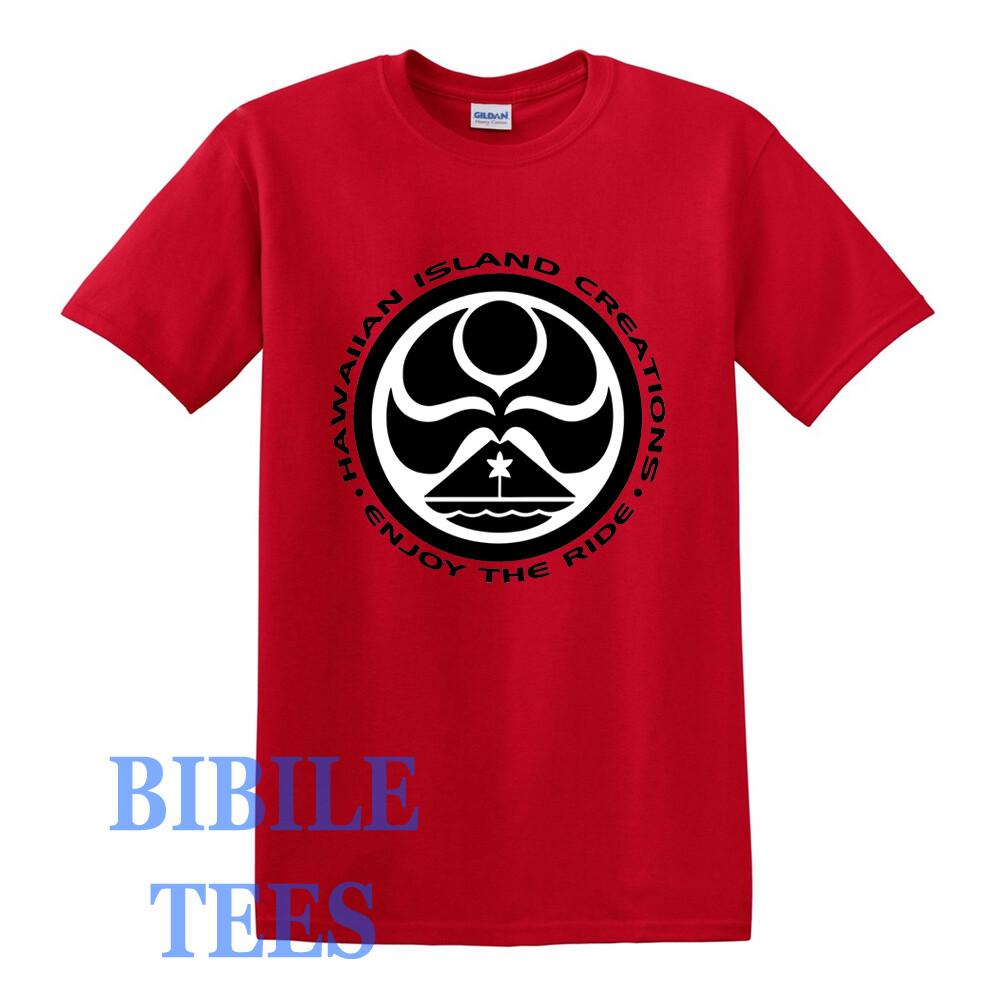 HIC Hawaiian Island Creations Surfing Men s Red Size S to 5XL L