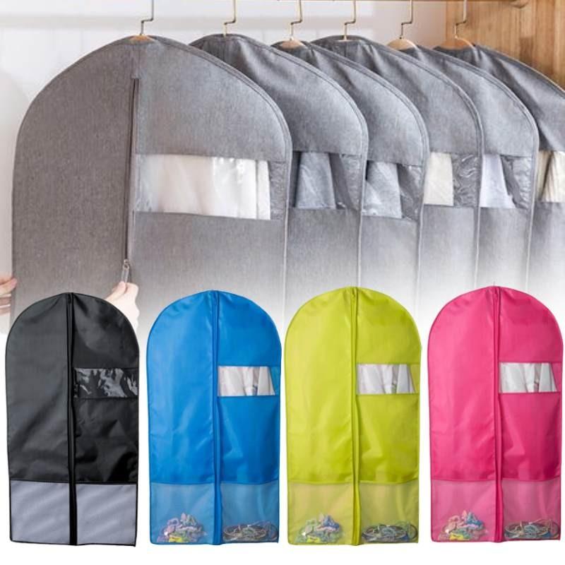Modern Polyester Garment Bag With Dustproof And Moistureresistant Features For Wardrobe Organization