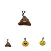 Cartoon Emoji Plüschschlüsselanhänger Mit PP Baumwolle Weichem Material Zur Dekoration Und Zum Verschenken