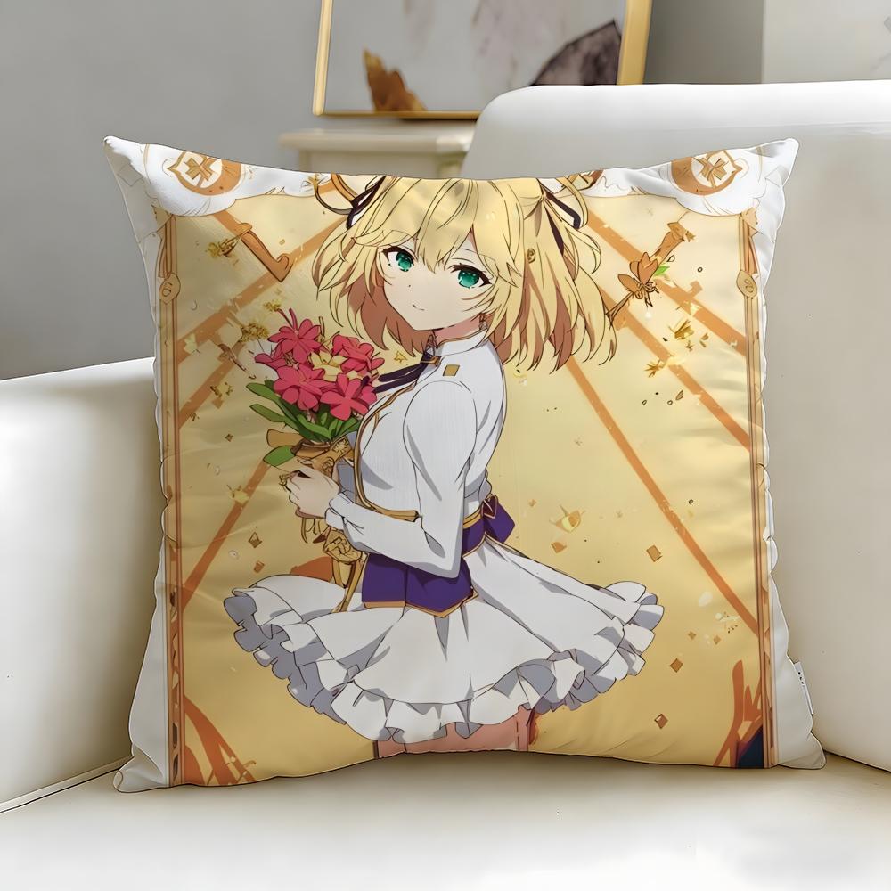 The Magical Revolution of the Reincarnated Princess Cushion Cover Soft  EasyWash Pillow Case  Versatile for Couch Bed Travel
