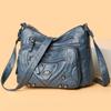 Mehrschichtige Damen Vielseitige Modische Große Kapazität Mittelalterliche Ein-Schulter Crossbody-Tasche
