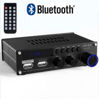 AS-22 Digital Bluetooth Power Amplifier U Disk Card Reader Radio 2.0 Channel