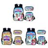 Superkitties School Backpack Set With Nylon Material For Elementary Students