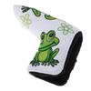 Golf Putter Cover Frog Pattern Center PU Head