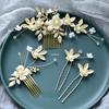 2024 Bridal Hair Comb Set: Updo Accessories for Wedding Gown & Mother's Headpiece