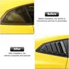 RT-TCZ Carbon Fiber Rear Quarter Side Window Louvers Sun Shade Cover Wind Vent Air Deflector Decoration Exterior Accessories for Chevrolet Camaro