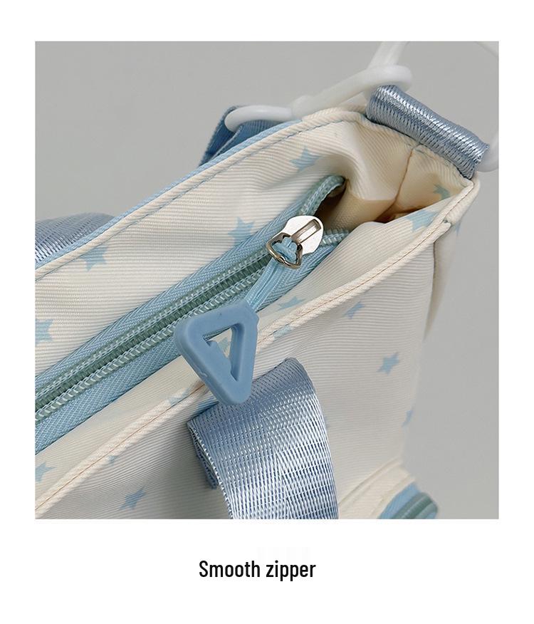 Japoński Styl Ins Urocza Torba Crossbody w Kształcie Gwiazdy dla Uczniów Gimnazjum - Torebka o Dużej Pojemności