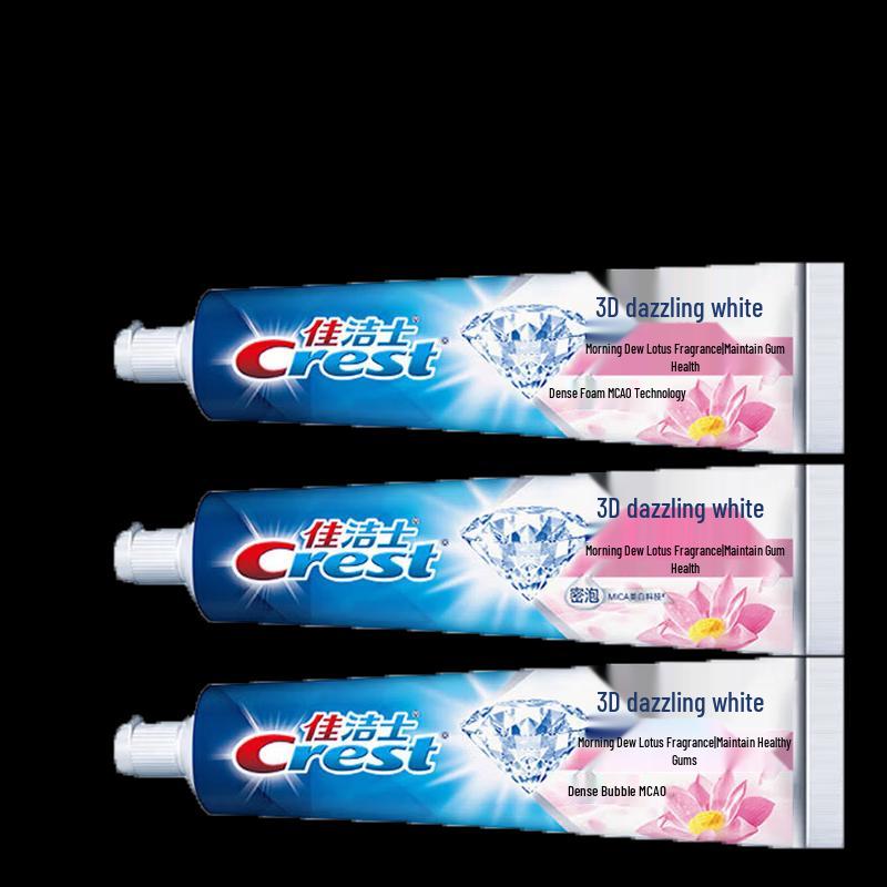 Crest 3D White Morning Dew Lotus Toothpaste
