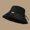 Big Eaves Bucket Hat Women'S Summer Sunscreen Sun Hat Versatile Fashion Show Face Small Outdoor Outing Basin Hat