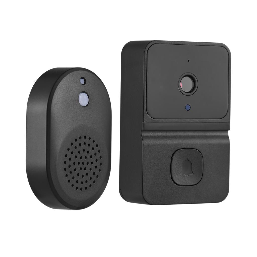 Smart Doorbell Camera with Dingdong Ringing Infrared Night Viewing 2.4G WiFi Wireless Video Bell