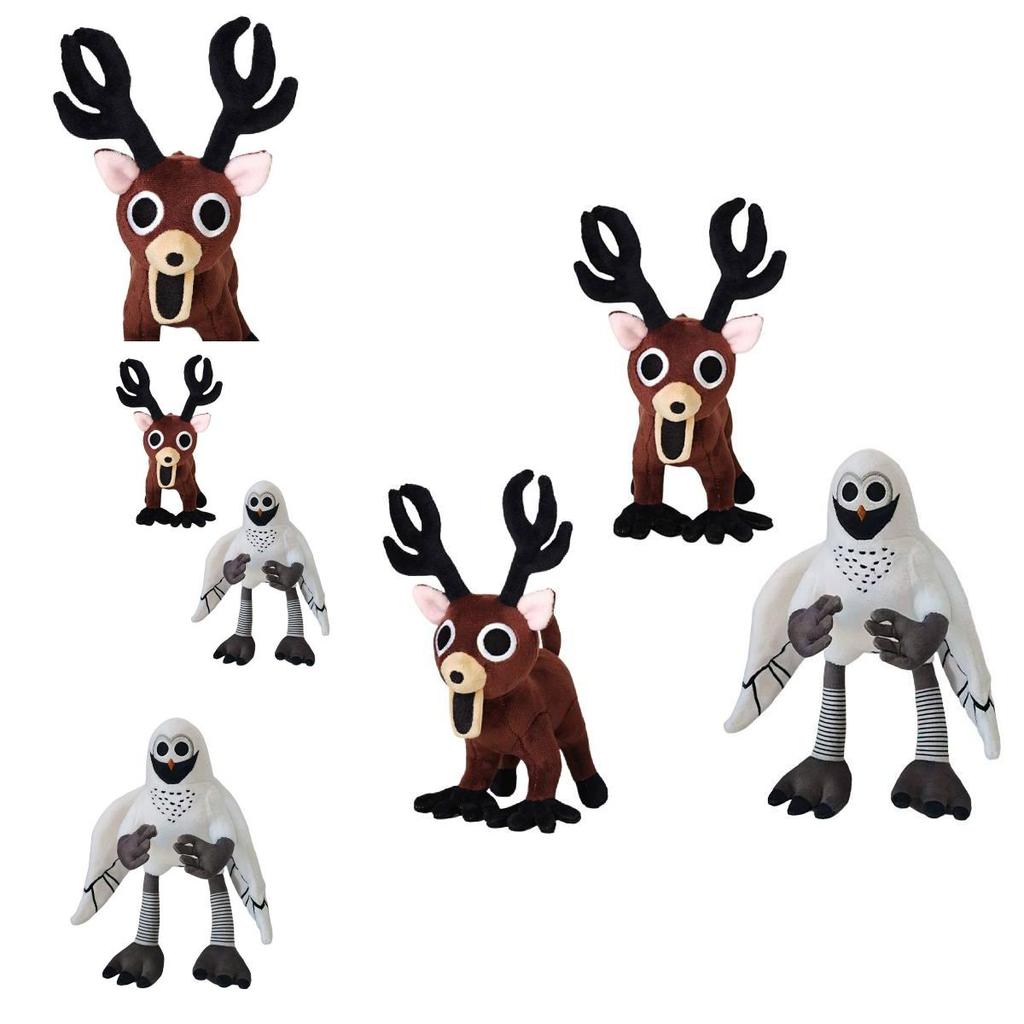 Elk Owl 99nights Terror Game Plüschtier Für Sammler Geschenk Und Horror-Thema Dekoration