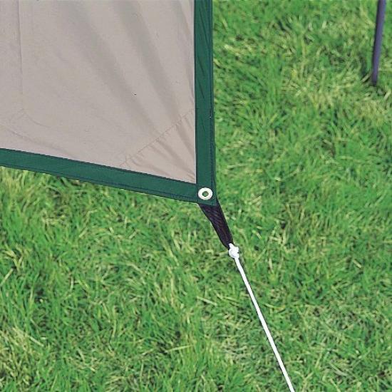 Captain Stag Hexatarp UV 2 Side (with Poles) M-3151