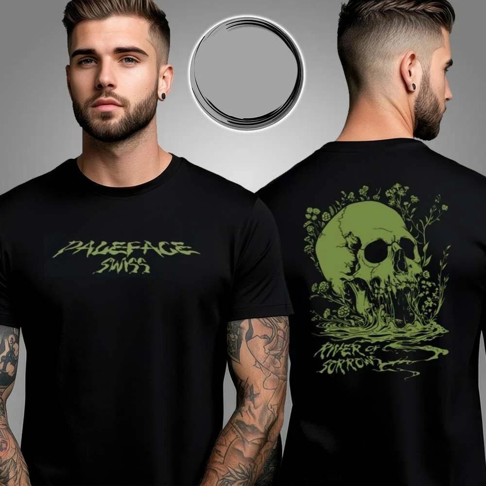 

Paleface Swiss Skull Of Sorrow Two Sided Unisex T-Shirt All Size S-4XL XL