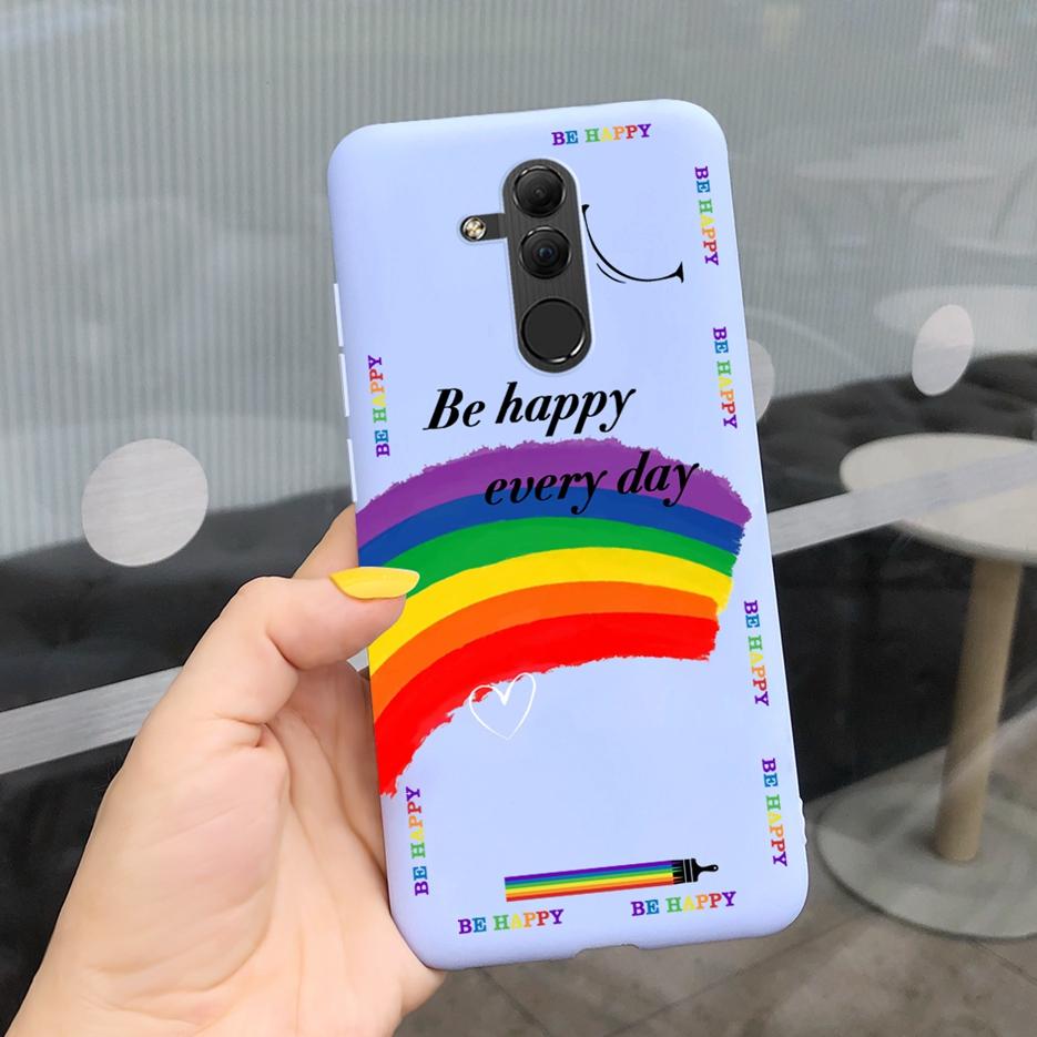 For Huawei Mate 20 Lite Case SNE-AL00 SNE-LX1 Cute Art Painted Cover Shockproof Phone Cases For Huawei Mate 20 Lite Coque Bumper