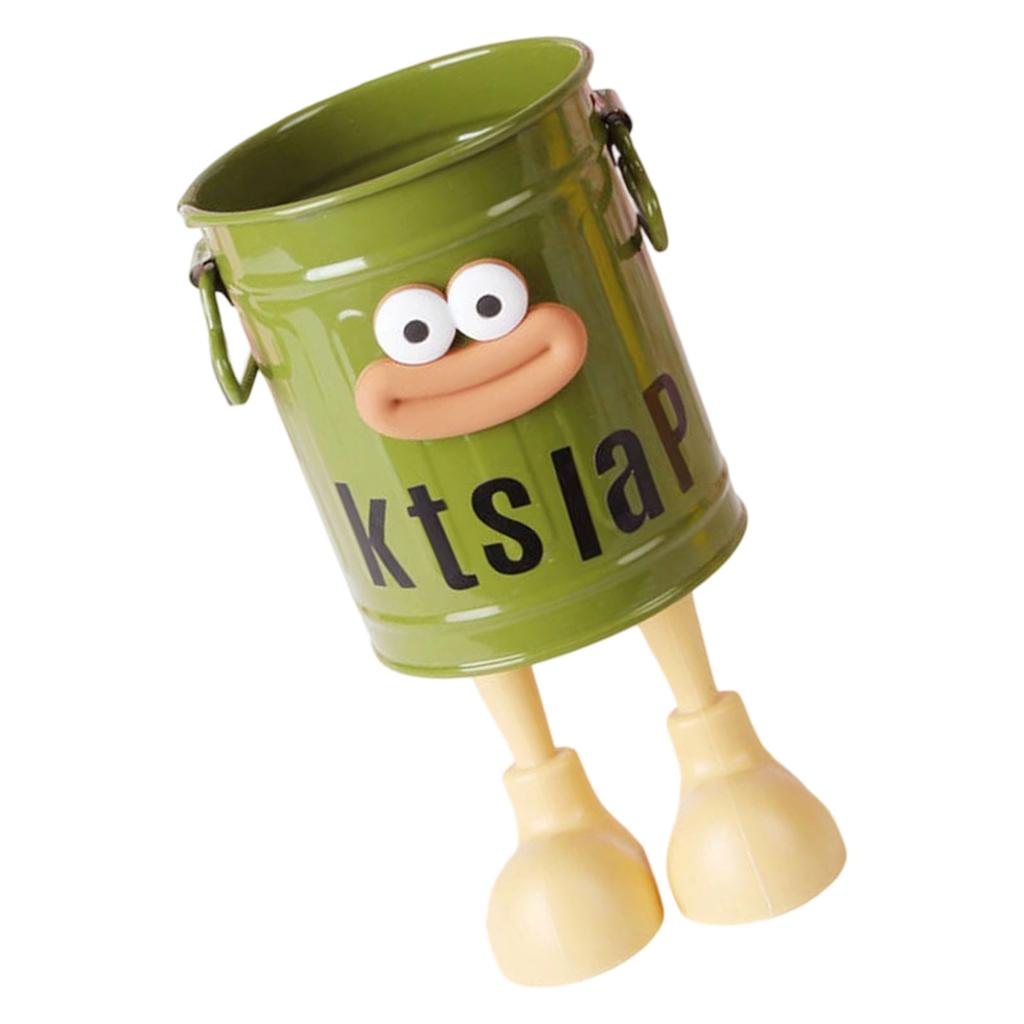 Cartoon Pen Holders Desk Organizer Metal Pencil Holders For Home Office Bathroom Storage