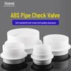 Round One-Way Check Valve Kitchen Anti-Odor Backflow Preventer for Range Hood Fan Hose