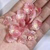 50 Stück Acryl DIY Galsang Blume Lose Perlen Ohrringe Zur Schmuckherstellung Halskette Armbänder