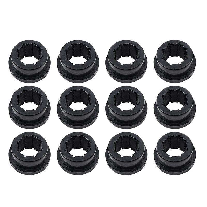 12Pcs Polyurethane Lower Control Arm LCA & Rear Camber Kit Replacement Bushings for Skunk2 EG EK DC,Durable Suspension Upgrade for Civic Integra