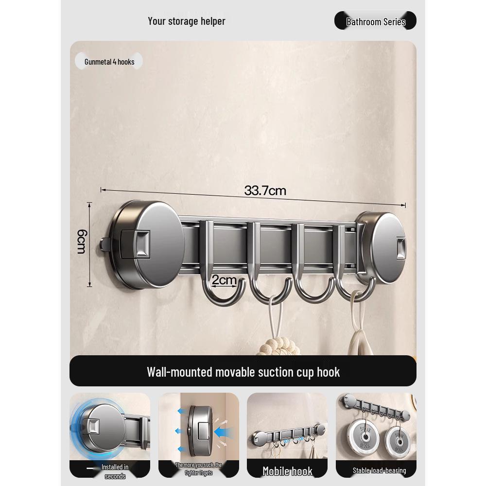 

Прочный крючок-присоска с клейким основанием, стойка для настенного крепления на входные двери, не требует сверления