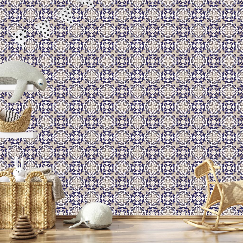 Wallpaper Beautiful stylish Moroccan mosaic for living room and bedroom 50x1000