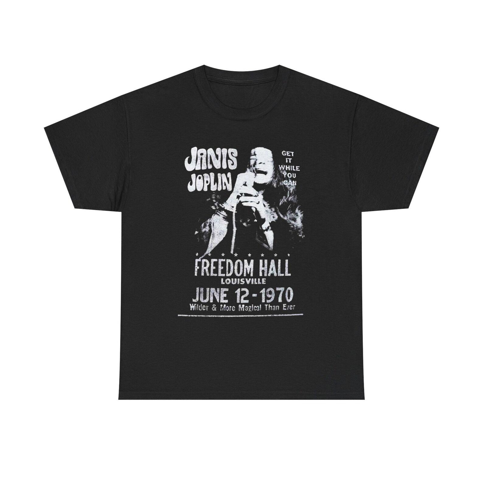 Janis Joplin Vintage Style Shirt 60s Psychedelic Rock Blues Legend Retro Music Tee Boho Classic Merch Gift 110