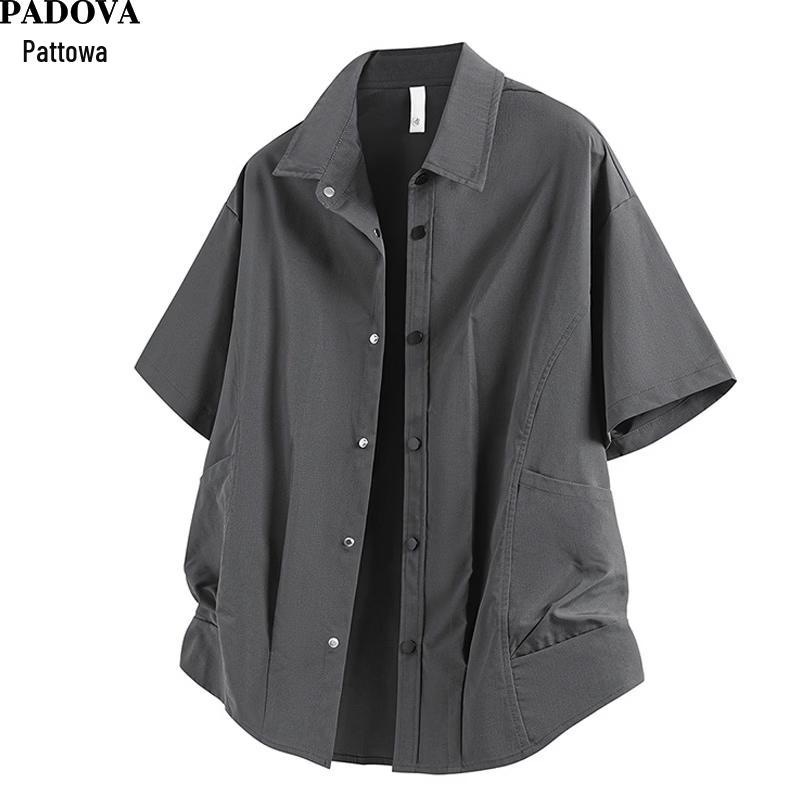 Patova Men s Summer Casual Workwear Short Sleeve Shirt 3XL