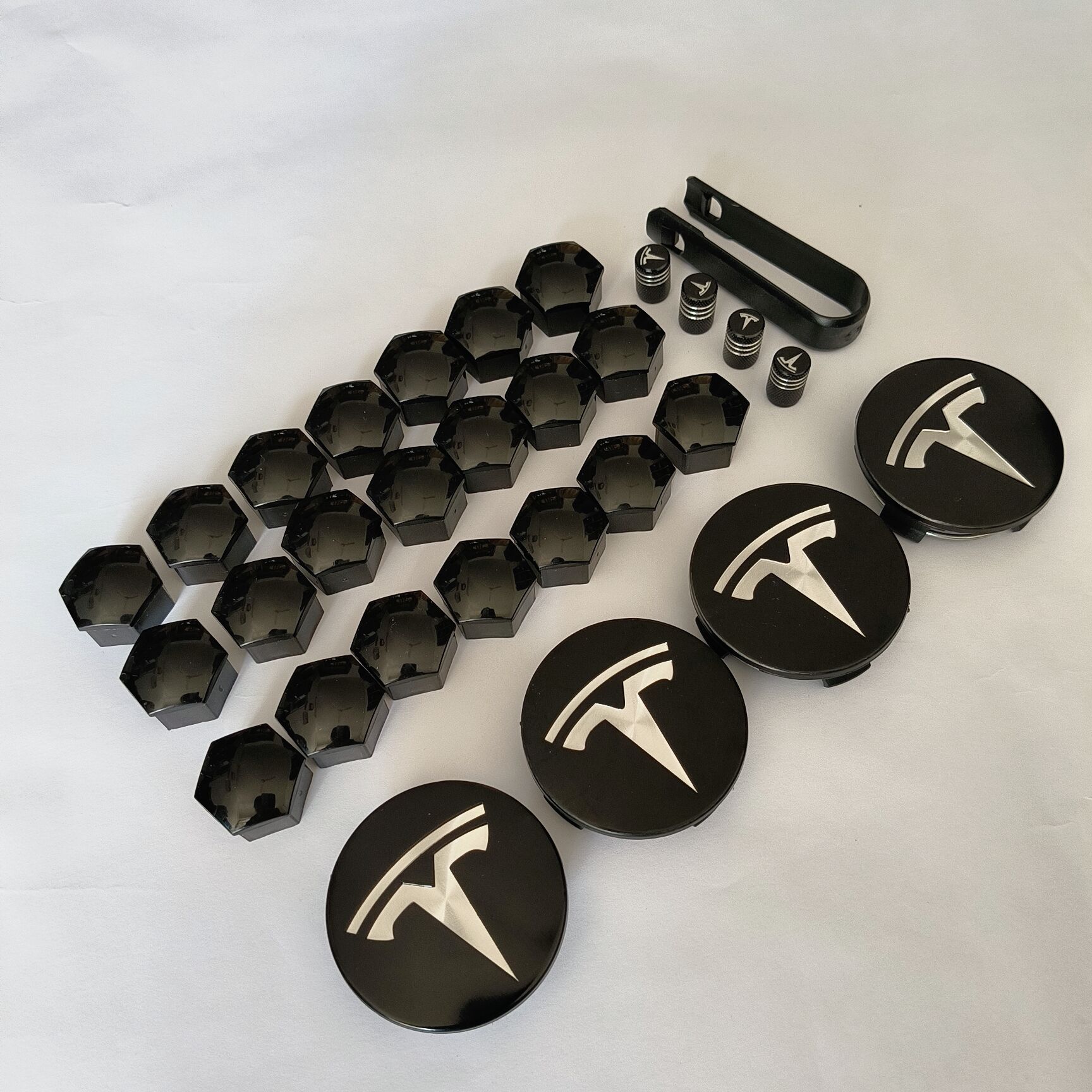 4pcs 29PCS 56mm Wheel Hub Center Caps For Tesla Model 3 Model Y Juniper Cover Hubcaps for Tesla Model Y X S 2023 Car Accessories For Tesla&Model 3 Model Y