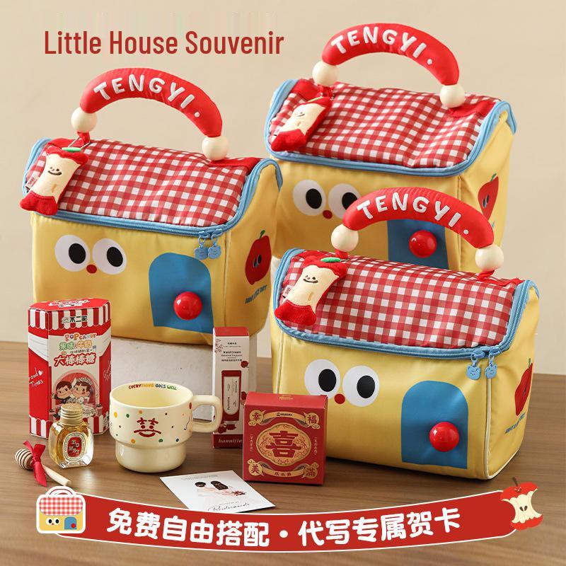 Geantă de machiaj elegantă pentru domnișoarele de onoare - Set cadou perfect pentru nuntă