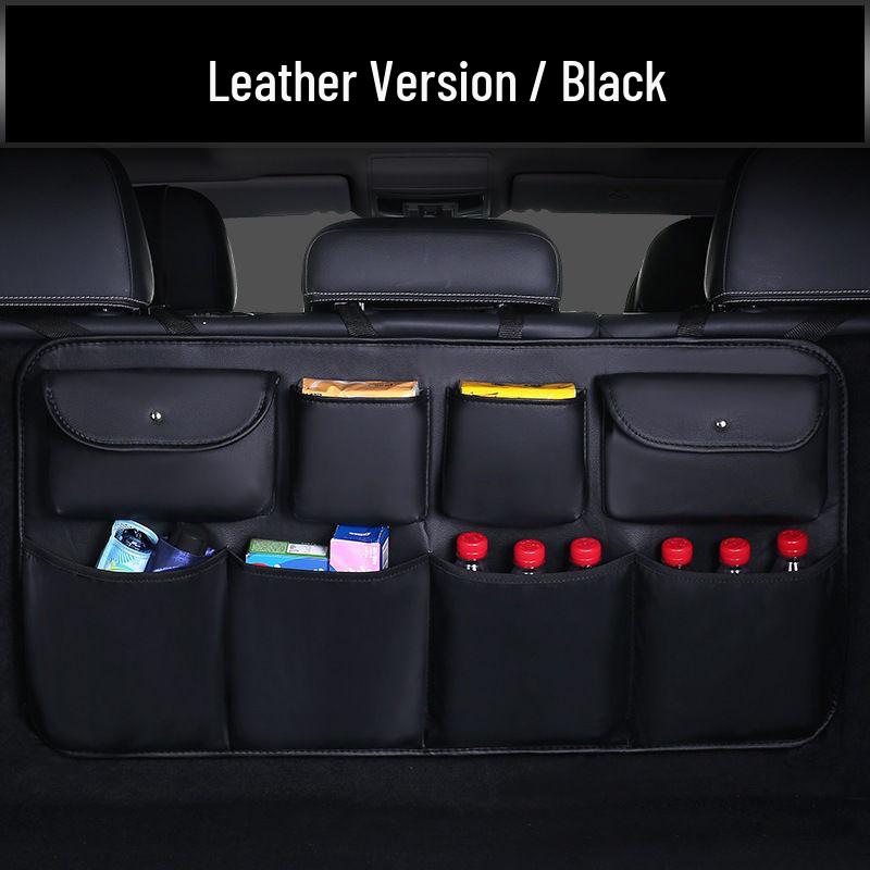 SUV Multi-functional Car Trunk Storage Bag - Large Capacity Mesh Organizer Simple