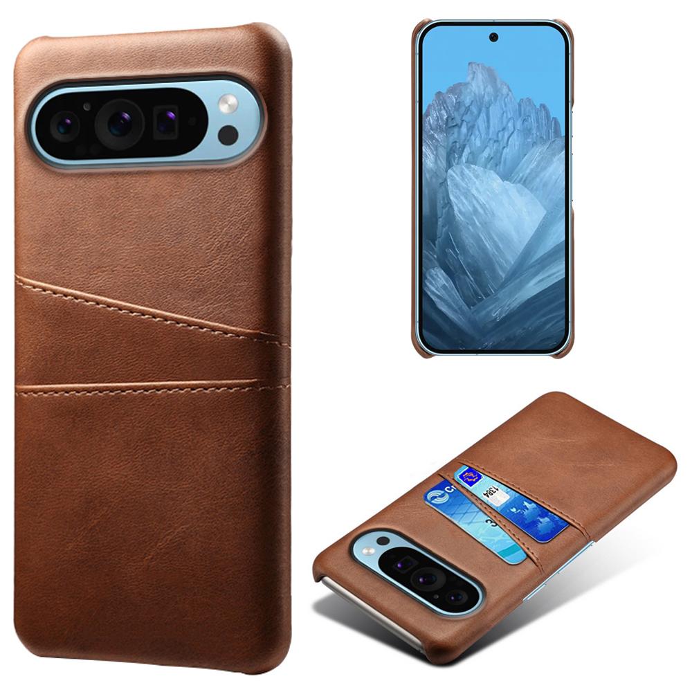 For Google Pixel 9/Pixel 9 Pro Phone Case Hard PC Shell with Dual Card Slots
