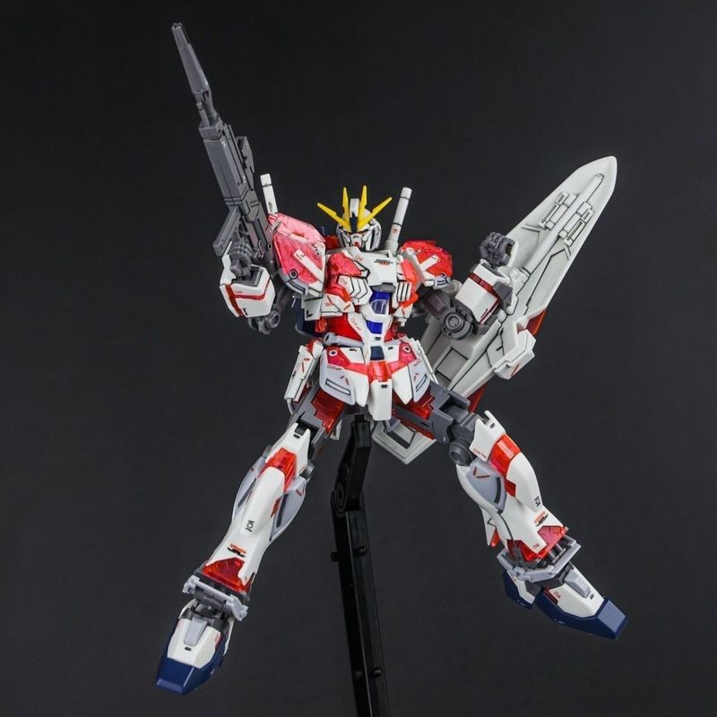 Xingju Hguc 1/144 Narrative C Equipment Action Figures Model Kit Detailed Molding Easy Assembly Ideal For Boy Collection