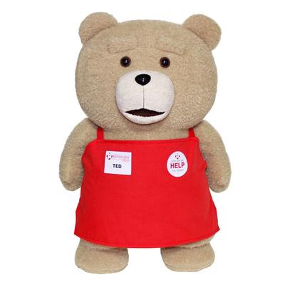 Ted2 Apron Teddy Bear, 50cm, Mixed Colors, Popular Toys for Korean Children