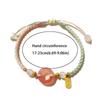 Zodiac Year Ping An Buckle Bracelet Beaded Weave Hand Rope Fashion Couple Bracelet  Friendship