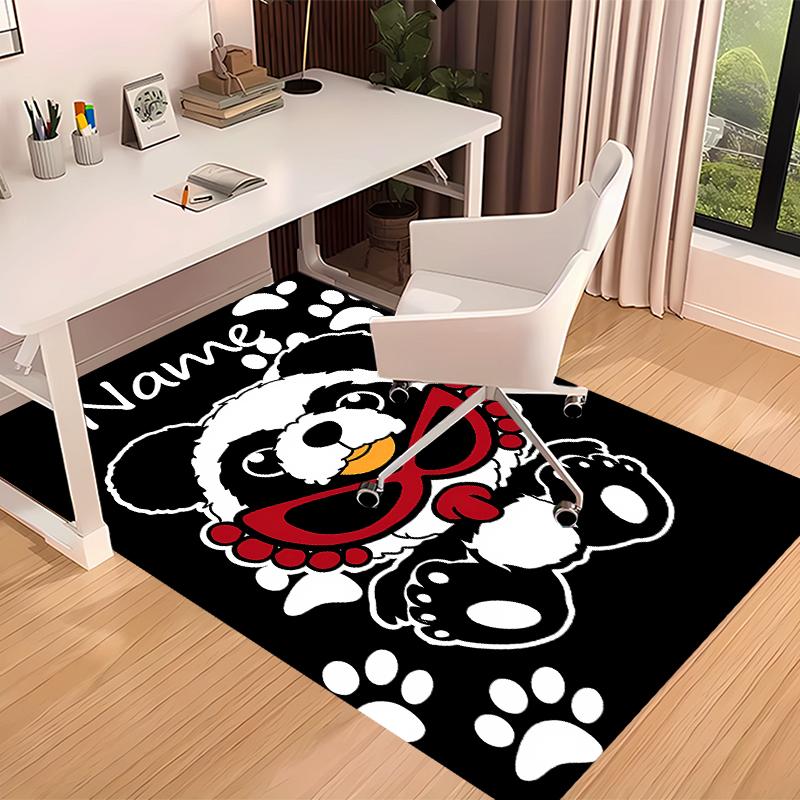 Custom Personalization Hysterical Mini Print Area Rug - Soft, Washable Non-Slip Indoor Mat,Living Room,Home&Office Decorative Rug