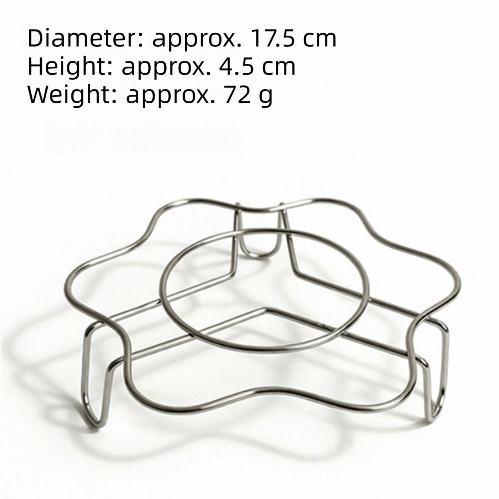 Three Legged Boiled Egg Tray Stainless Steel Egg Storage Rack New Steaming Rack  Breakfast