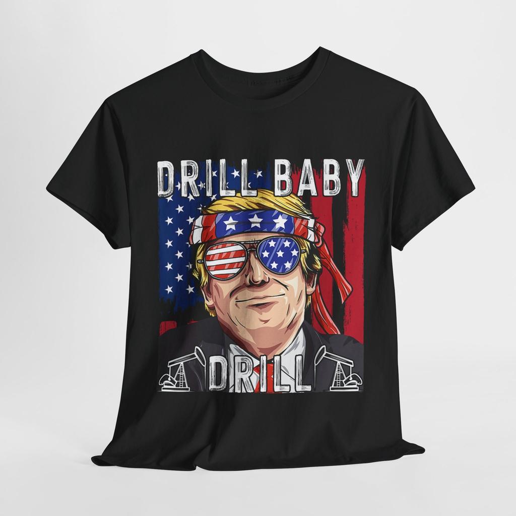 Donald Trump 2024 Supporter Shirts, Drill Baby Drill Trump T-Shirt