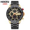 Fashion Large Dial Men'S Watch, Furnace Vacuum Plated Stainless Steel With Quartz Watch Men